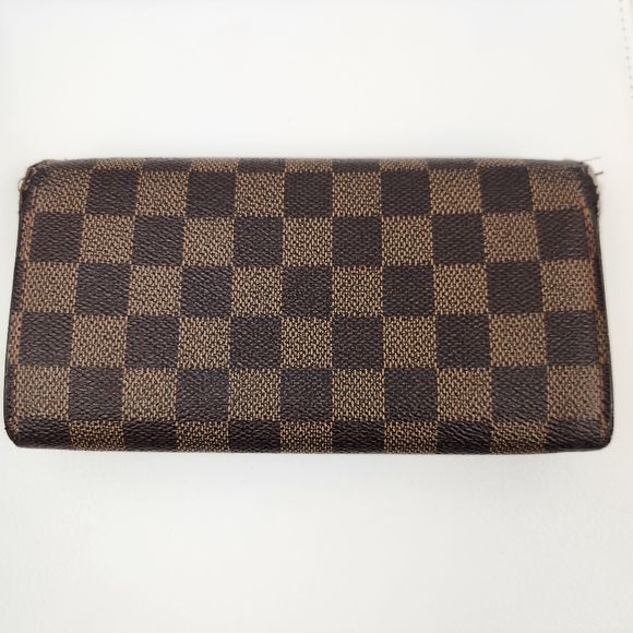 Louis Vuitton Damier Ebene Sarah Long Snap Wallet - Picture 2 of 13